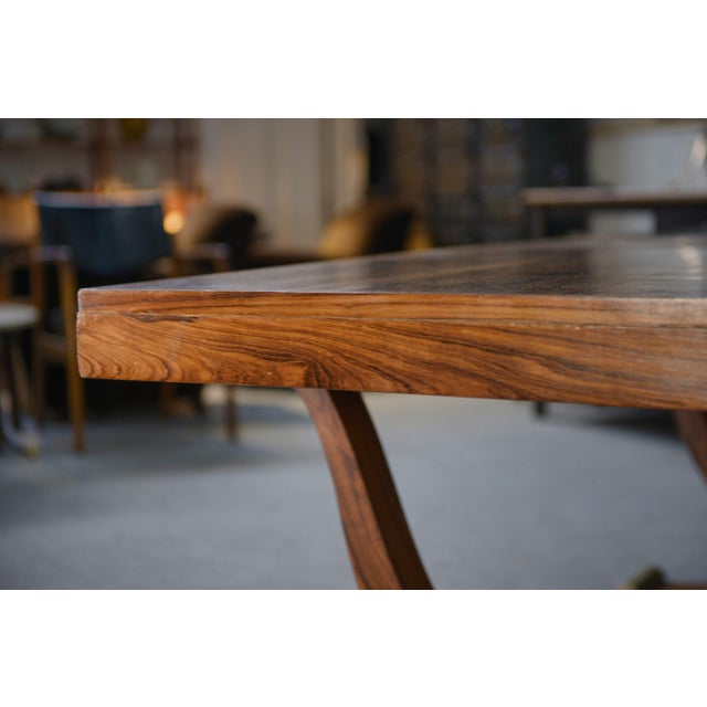 Vintage Art Deco Wooden Table, 1940s For Sale - Image 11 of 15