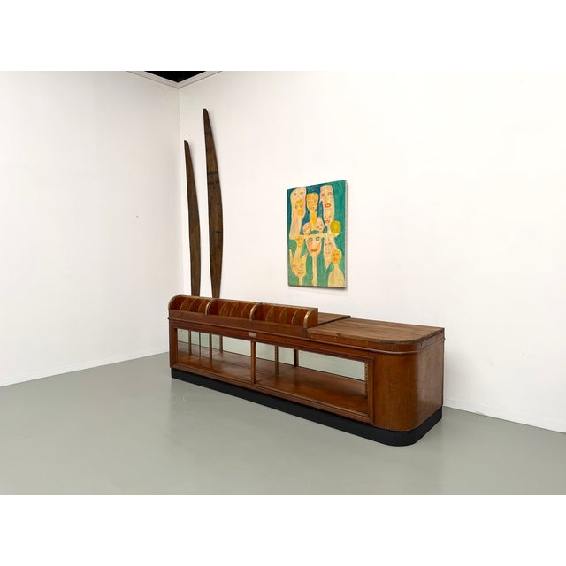 Large Vintage Shop Counter, 1930s For Sale - Image 10 of 18
