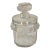Vintage Lalique Birds Crystal Perfume Bottle With Stopper Made in France For Sale