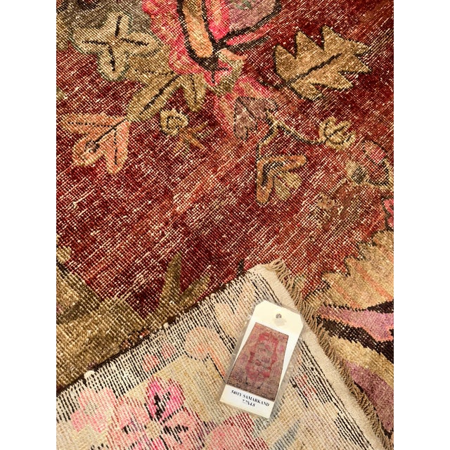 Abstract Mid 19th Century Late-19th Century Khotan Samarkand For Sale - Image 3 of 5