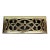 Vintage Brass Register Cover For Sale