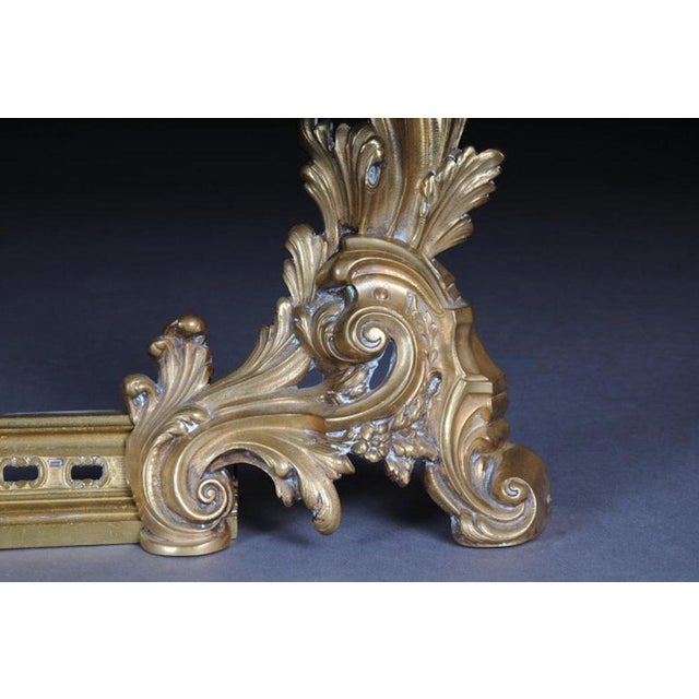 19th Century French Fireplace in Bronze For Sale - Image 6 of 13