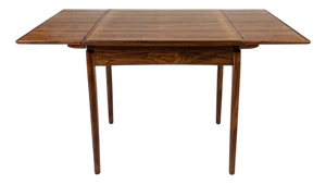 Scandinavian Square Extendable Dining Table by Poul Hundevad for Hundevad & Co., 1970s