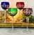 This is for a set of 4 Ajka Wine Hocks. These are in the Arabella pattern. These wine glasses measure 8 1/4 inches tall...