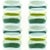 Harlequin Elliptic Fabric in Emerald For Sale