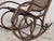 15th Century & Earlier Midcentury Rattan Rocking Chair in the Thonet Style For Sale - Image 5 of 10