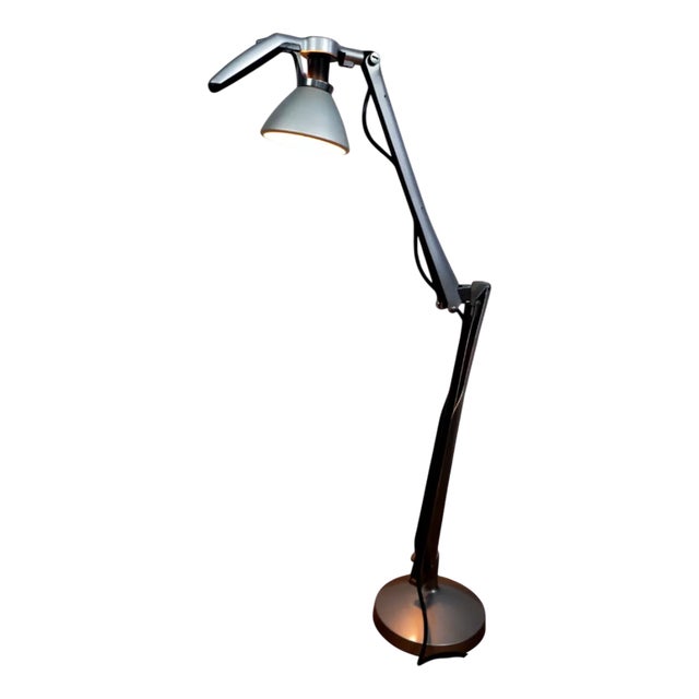 Postmodern Fortebraccio D33 Architect's Desk Lamp by Paolo Rizzatto and Alberto Meda for Luceplan, Italy, 1998 For Sale