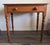 19Thc Pine one drawer side table or vanity from Pennsylvania in pristine condition.The drawer is dovetailed construction...