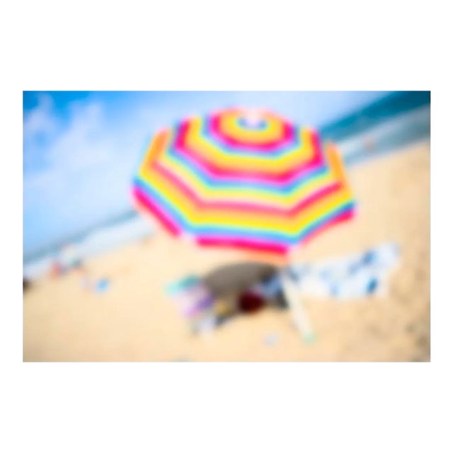 Cheryl Maeder "Beach Series IV" Archival Photographic Watercolor Print For Sale