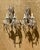 Vintage Cut Crystal Swag Light Sconces - A Pair For Sale In West Palm - Image 6 of 12
