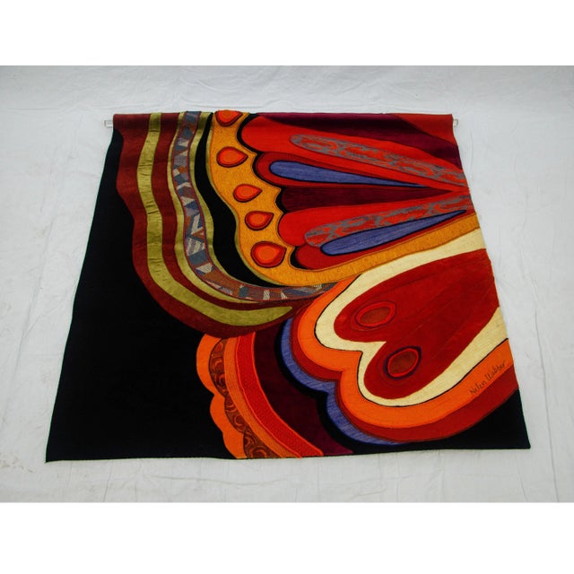 Vintage Helen Webber Wall Hanging Tapestry For Sale - Image 13 of 13