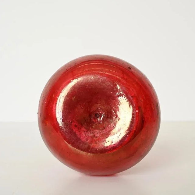 Gold Mid-Century Modern Vase by Seguso Vetri d'Arte, 1960 For Sale - Image 8 of 11