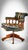 Captain's Swivel Leather Armchair, 2010s For Sale - Image 4 of 18