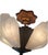 This fantastic Art Deco light fixture will look great in any room of the house. The starburst canopy is original copper...