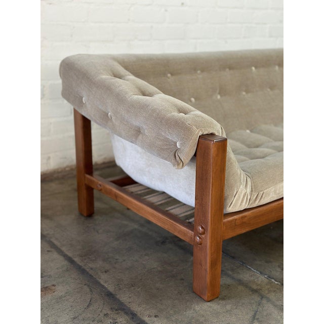 Late 20th Century Custom Made São Paulo Sling Sofa For Sale - Image 4 of 12