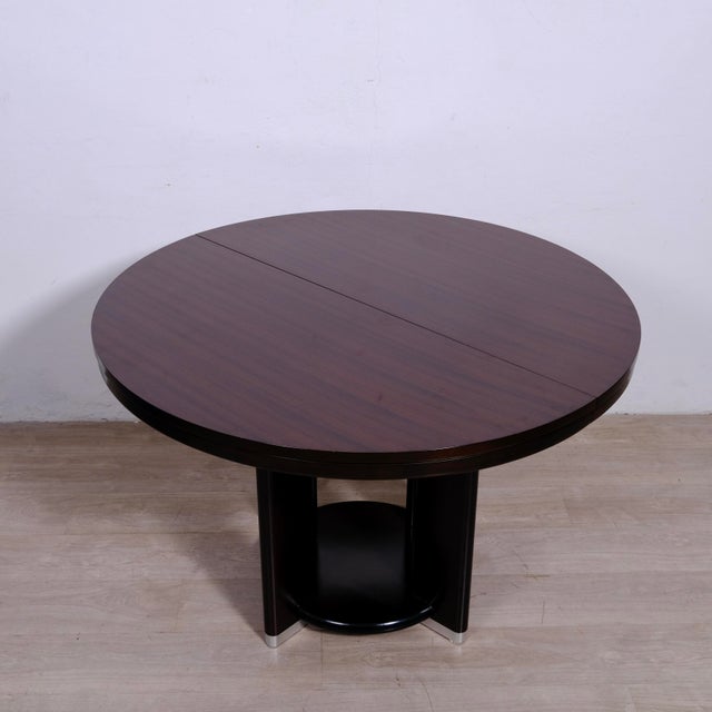 Extendable Round Dining Table, 1970s For Sale - Image 16 of 18