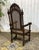 Early 20th Century Louis XIII Oak Armchair For Sale - Image 5 of 18