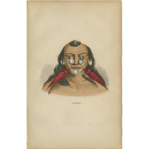 European School Artist, Indigenous Peoples of the Americas, 1852, Print, Set of 10 For Sale - Image 11 of 13