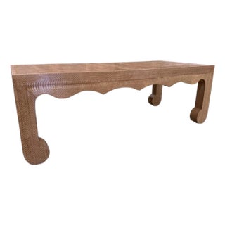 Ming Leg Toffee Coffee Table For Sale