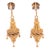 Modern 14 Karat Yellow Gold Early 20th Century Victorian Earrings For Sale - Image 3 of 11