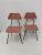 1950s Mid-Century Wooden Chairs by Rudolf Wolf for Elsrijk, Set of 2 For Sale - Image 5 of 14