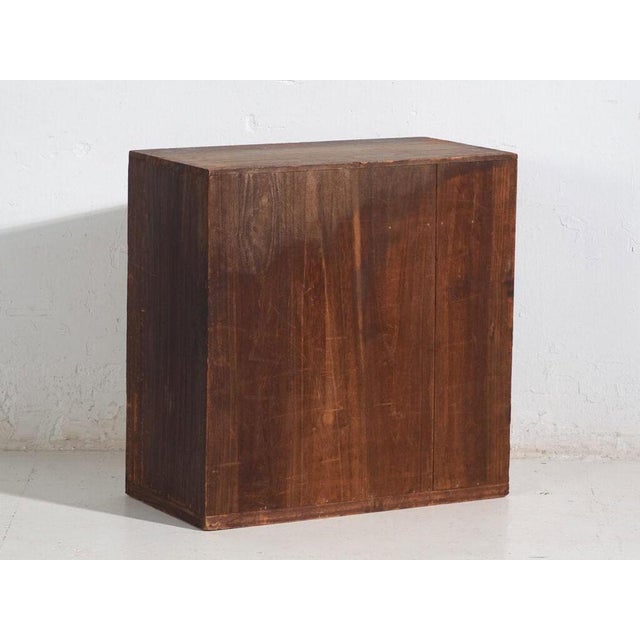 Antique Japanese Tansu Chest of Drawers with Sliding Door For Sale - Image 12 of 13