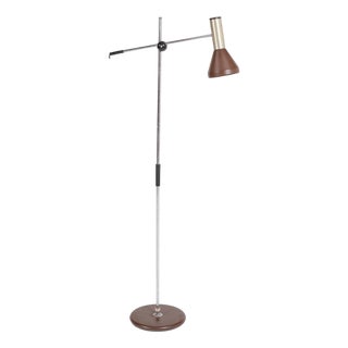 Vintage Dutch Design Floor Lamp, 1970s For Sale