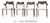 1950s Niels Moller Danish Teak Dining Chairs - Set of 4 For Sale