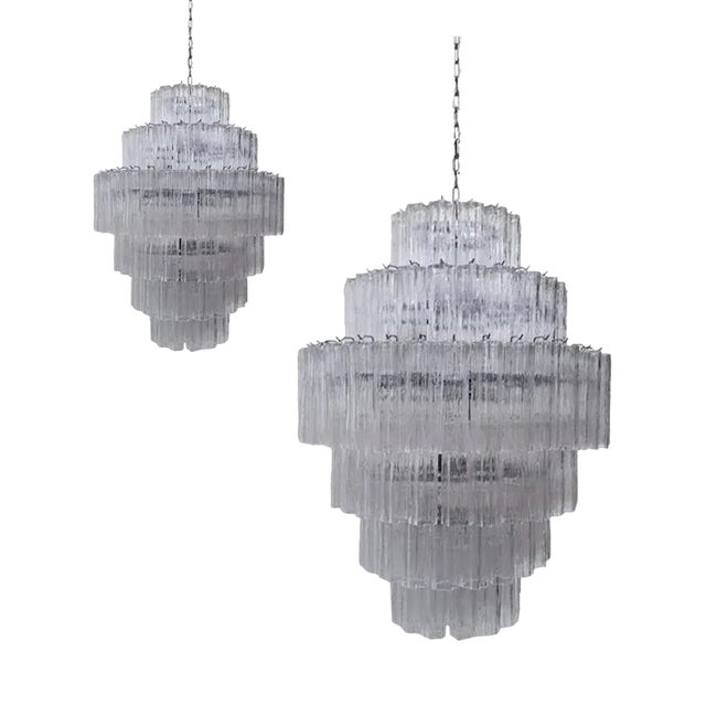 Murano Glass Sputnik Chandeliers by Simoeng, Set of 2 For Sale