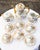 1920s Antique Coffee Set by Malaveix and Granger for Limoges Porcelain, 1920, Set of 16 For Sale - Image 5 of 12
