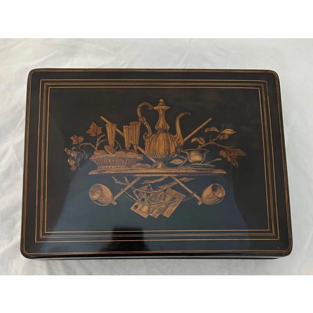 Early 20th Century French Gambling Game Box For Sale - Image 4 of 10