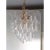 Metal Murano-Style Glass Sputnik Chandelier For Sale - Image 7 of 11