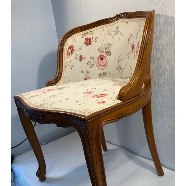 Vintage French Vanity Slipper Chair For Sale - Image 9 of 9