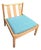Mid-Century Modern Ash Lounge with Blue Cushion from Ercol For Sale