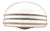 Rewired wall sconce Overall wall sconce measurements: 5" height x 8" projection x 7" width Fitter measurements: 3" height...