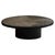 french Round Brutalist Coffee Table in Stone and Steel, 1960s For Sale - Image 16 of 16