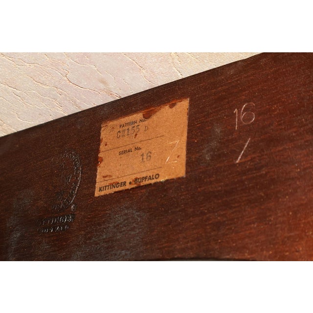 Kittinger Colonial Williamsburg Marble Top Mahogany Server For Sale - Image 18 of 18