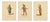 Title: Antique Costume Prints, East Indies Figures & Tribal Dress, 1749 : A striking and visually dynamic set of three...