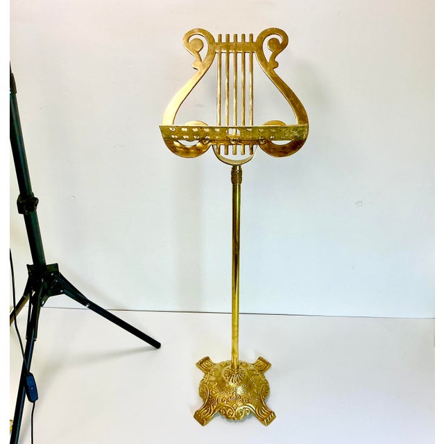 Vintage Home is pleased to offer this vintage Brass Music Stand. We love the Hollywood Regency French Empire featuring a...
