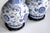 Large Pair Chinese Blue & White Bottle-Form Lamps For Sale - Image 4 of 8