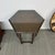 Vintage Hexagonal Wood Accent Table For Sale - Image 4 of 12