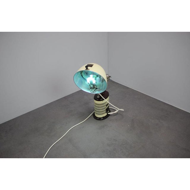 Vintage Bauhaus German Sun Lamp from Hanau Quartz, 1930s For Sale - Image 10 of 11