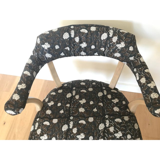 Pair of 1950s Mid-Century Captain’s Armchair, Tournament Armchairs or Broker Captain’s Chairs For Sale In Jacksonville, FL - Image 6 of 14