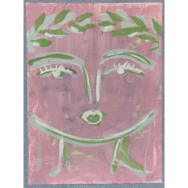 A completely unique and original artwork on watercolor paper. COA included. Unframed. Please contact Chairish regarding...