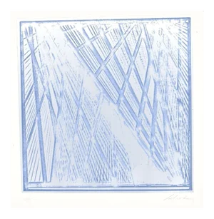 Untitled - Original Screen Print by G. Salvatori - 1970s