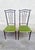 Mid-Century Modern Beech and Velvet Chiavari High Back Side Chairs, Italy, 1960s, Set of 2 For Sale - Image 6 of 14