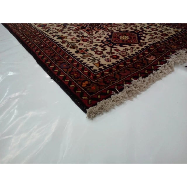 Beige 1990s Persian Heriz Runner - 2′5″ × 12′5″ For Sale - Image 8 of 9