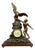 Large Napoleon III Clock in Spelter For Sale