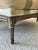 Textile Harden Berger French Louis XVI Style Marquise Silk Plaid Arm Chair & Ottoman For Sale - Image 7 of 10