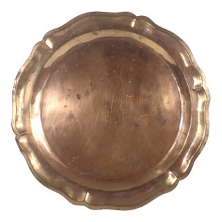 Vintage Copper Tray Arts and Crafts Style For Sale